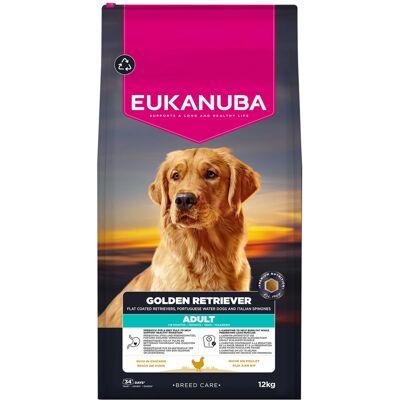 Eukanuba Breed Specific Golden Retriever Hondenvoer - 12 kg Eukanuba Breed Specific Golden Retriever Hondenvoer - 12 kg