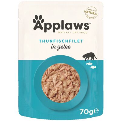 16x70g Tonijn in Gelei Applaws Kattenvoer Maaltijdzakjes 16x70g Tonijn in Gelei Applaws Kattenvoer Maaltijdzakjes