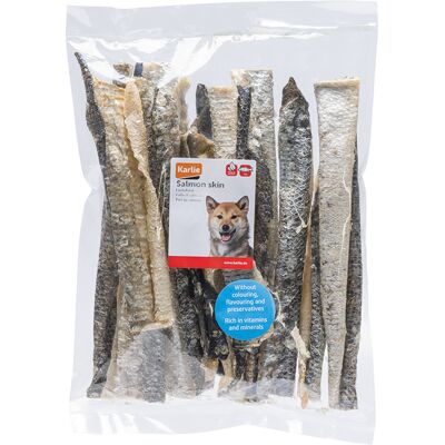 Spaarpakket: 2x150g Karlie zalmhuid hondensnacks Spaarpakket: 2x150g Karlie zalmhuid hondensnacks