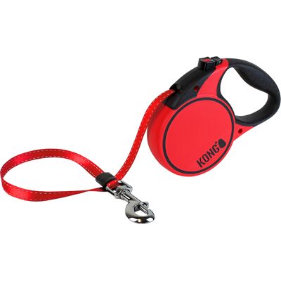 L (tot 50kg) KONG Terrain Rollijn 5 Meter Rood L (tot 50kg) KONG Terrain Rollijn 5 Meter Rood