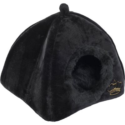 zooplus Exclusive Kattenhol Royal Pet Black L45 x B45 x H45 cm zooplus Exclusive Kattenhol Royal Pet Black L45 x B45 x H45 cm