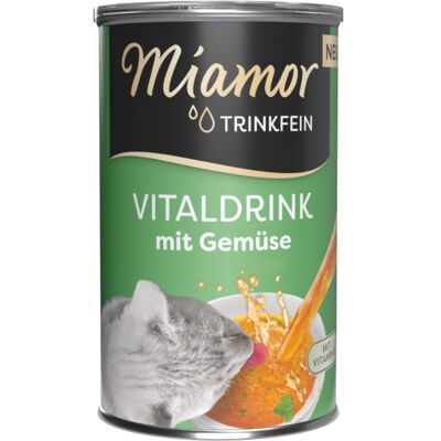 Voordeelpakket Miamor Trinkfein Vitaliteitsdrank 24 x 135 ml - Groenten Voordeelpakket Miamor Trinkfein Vitaliteitsdrank 24 x 135 ml - Groenten