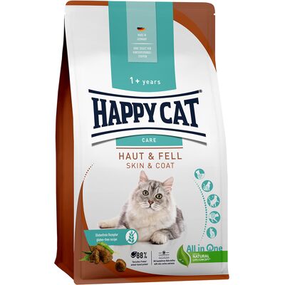 4 kg Happy Cat Care Huid & Vacht Kattenvoer 4 kg Happy Cat Care Huid & Vacht Kattenvoer