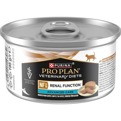 Purina Pro Plan Veterinary Diets PURINA PRO PLAN Dierendiëten Feline NF Advanced Care Mousse - 24 x 195 g Purina Pro Plan Veterinary Diets PURINA PRO PLAN Dierendiëten Feline NF Advanced Care Mousse - 24 x 195 g