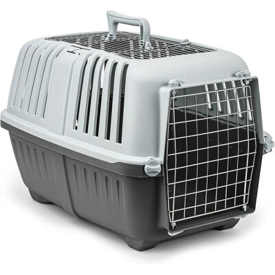 Lionto kunststof transportbox met metalen deur 35,5x58,5x40cm Lionto kunststof transportbox met metalen deur 35,5x58,5x40cm