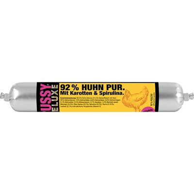 Fleischeslust 33x100g Pussy Deluxe gelei Kip met Wortelen & Spirulina natvoer voor katten Fleischeslust 33x100g Pussy Deluxe gelei Kip met Wortelen & Spirulina natvoer voor katten