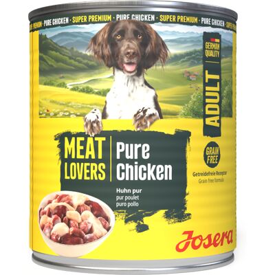 Josera Meatlovers Pure 6 x 800 g - Kip (nieuw Design) Josera Meatlovers Pure 6 x 800 g - Kip (nieuw Design)