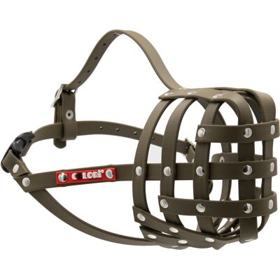 COLORI® Muilkorf Shepherd L, olijf maat 9 hondaccessoires COLORI® Muilkorf Shepherd L, olijf maat 9 hondaccessoires