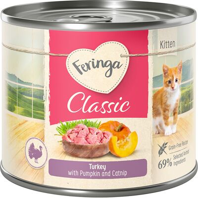 24x200g Kitten Kalkoen Feringa Kattenvoer 24x200g Kitten Kalkoen Feringa Kattenvoer