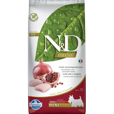 PRiME N&D Grain Free Mini Chicken & Pomegranate - 7 kg PRiME N&D Grain Free Mini Chicken & Pomegranate - 7 kg
