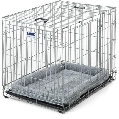 L: L 91 x B 61 x H 71 cm - Savic Dog Residence Hondenbench incl. kussen L: L 91 x B 61 x H 71 cm - Savic Dog Residence Hondenbench incl. kussen