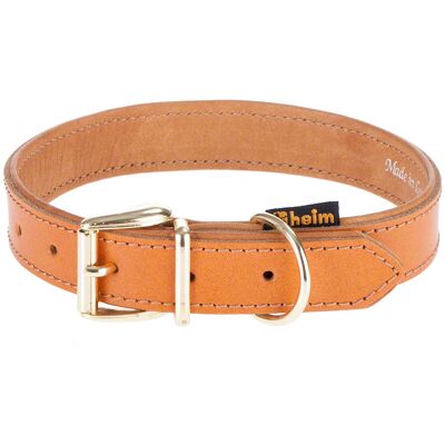 Maat 55: 40 - 50 cm halsomvang - Heim Lederen Halsband Buffalo Maat 55: 40 - 50 cm halsomvang - Heim Lederen Halsband Buffalo