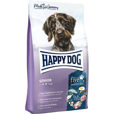 12kg Supreme Fit & Vital Senior Happy Dog Supreme fit & vital Hondenvoer 12kg Supreme Fit & Vital Senior Happy Dog Supreme fit & vital Hondenvoer