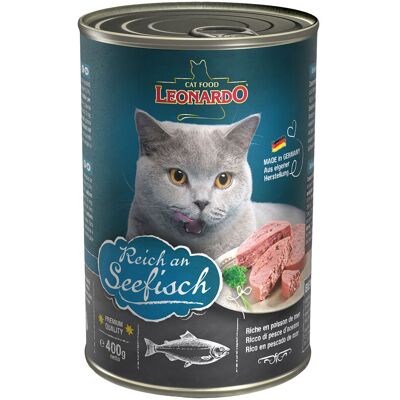 6x400g All Meat Rijk aan Zeevis Leonardo Kattenvoer 6x400g All Meat Rijk aan Zeevis Leonardo Kattenvoer