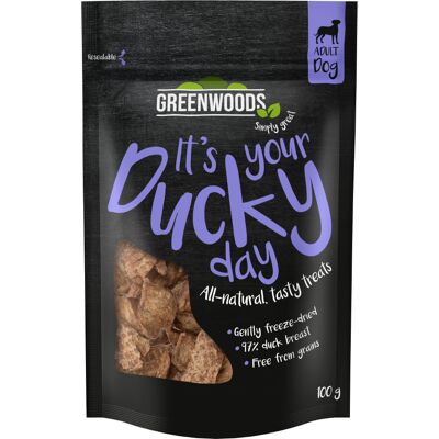 Voordeelpakket Greenwoods Nuggets 5 x 100 g - Eend 5 x 100 g Voordeelpakket Greenwoods Nuggets 5 x 100 g - Eend 5 x 100 g