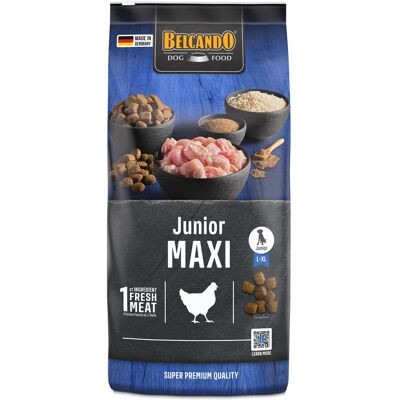 12,5kg Junior Maxi Belcando Hondenvoer 12,5kg Junior Maxi Belcando Hondenvoer