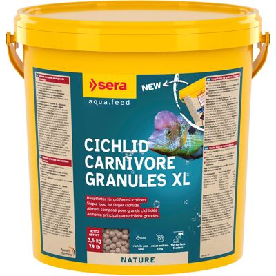 sera Cichlid Red XL Nature Granulaatvoer - 10 L sera Cichlid Red XL Nature Granulaatvoer - 10 L