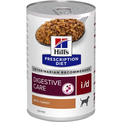 12x360g i/d Digestive Care Kalkoen Hill's Prescription Diet Hondenvoer 12x360g i/d Digestive Care Kalkoen Hill's Prescription Diet Hondenvoer
