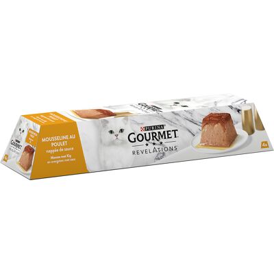 24x57g Mousse met Kip Gourmet Revelations Kattenvoer 24x57g Mousse met Kip Gourmet Revelations Kattenvoer