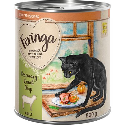 6x800g Rozemarijn Lamskotelet Feringa Selected Recipes Katten Natvoer 6x800g Rozemarijn Lamskotelet Feringa Selected Recipes Katten Natvoer
