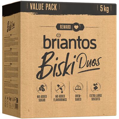 Briantos Biski Duo's - 2 x 5 kg Briantos Biski Duo's - 2 x 5 kg