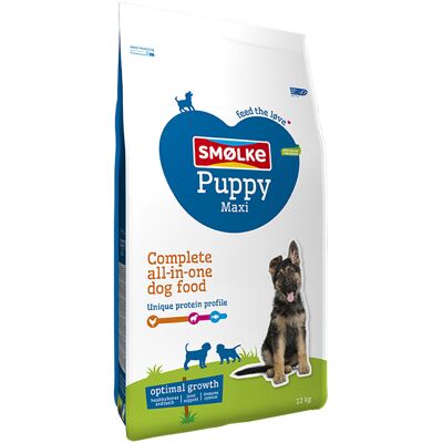 Smolke 12kg Puppy Maxi Optimal Growth Smølke Hondenvoer Smolke 12kg Puppy Maxi Optimal Growth Smølke Hondenvoer