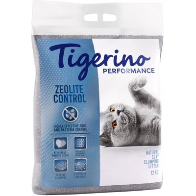 2x12kg Zeolite Control Tigerino Performance Kattenbakvulling 2x12kg Zeolite Control Tigerino Performance Kattenbakvulling