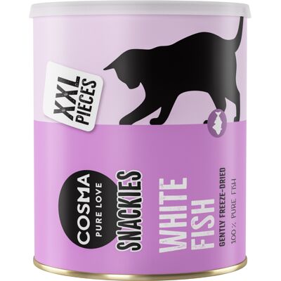 110g Maxi Tube Witvis Cosma Snackies XXL Gevriesdroogde Kattensnacks 110g Maxi Tube Witvis Cosma Snackies XXL Gevriesdroogde Kattensnacks