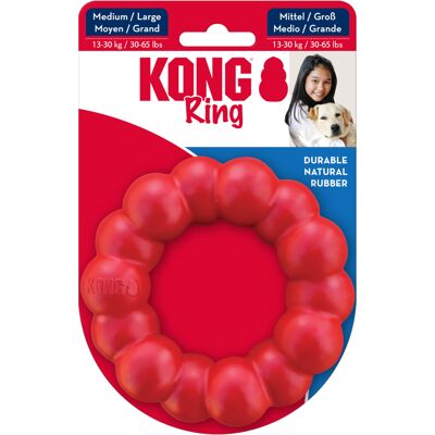 KONG Ring Rood Gr. M/LØ 10,8 x H 3,18 cm KONG Ring Rood Gr. M/LØ 10,8 x H 3,18 cm