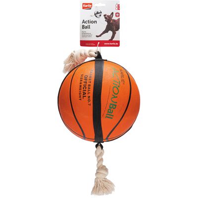 Karlie Action Ball Basketbal Ø24x55cm hondenspeeltje Karlie Action Ball Basketbal Ø24x55cm hondenspeeltje
