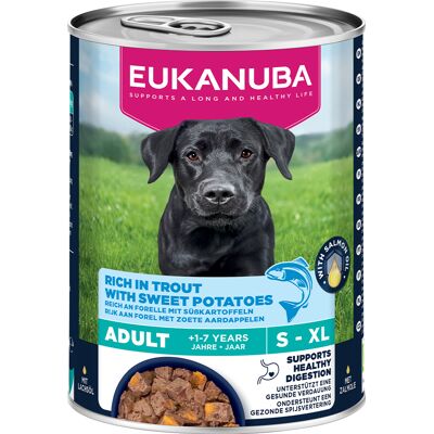 Eukanuba Adult Rijk aan Forel met Zoete Aardappelen - 6 x 400 g Eukanuba Adult Rijk aan Forel met Zoete Aardappelen - 6 x 400 g