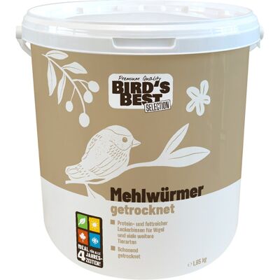1.65kg Bird's Best meelwormen droog vogelvoer 1.65kg Bird's Best meelwormen droog vogelvoer