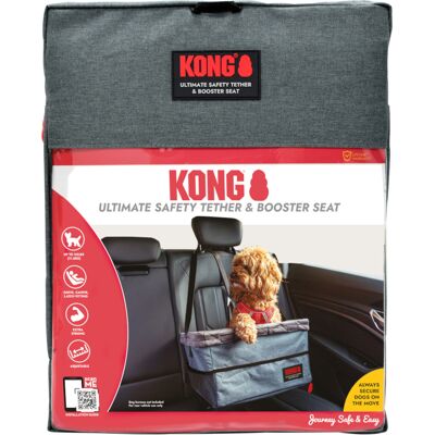 KONG Ultieme Boostersitz & Veiligheidsgordel 44x35x7cm Hond KONG Ultieme Boostersitz & Veiligheidsgordel 44x35x7cm Hond