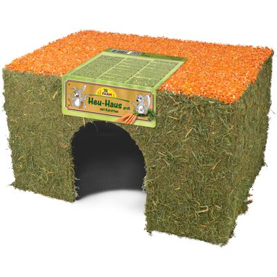 600g JR Farm Hooi-Huis Wortel Groot voor Knaagdieren 600g JR Farm Hooi-Huis Wortel Groot voor Knaagdieren