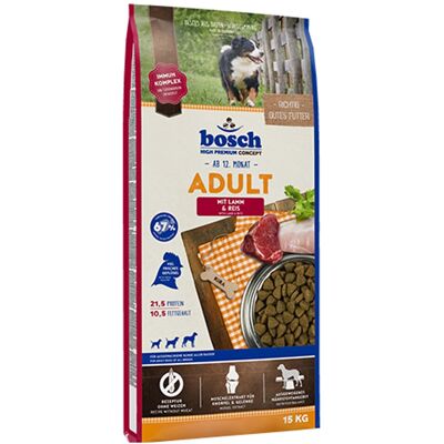 15kg Adult Lam & Rijst - Bosch Hondenvoer 15kg Adult Lam & Rijst - Bosch Hondenvoer