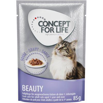 24x85g Beauty in Saus Concept for Life Kattenvoer 24x85g Beauty in Saus Concept for Life Kattenvoer