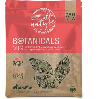 bunnyNature 400g Bunny All Nature Botanicals Maxi Mix Frambozenbladeren & Korenbloembloesems Voedingssupplement voor knaagdieren bunnyNature 400g Bunny All Nature Botanicals Maxi Mix Frambozenbladeren & Korenbloembloesems Voedingssupplement voor knaagdieren