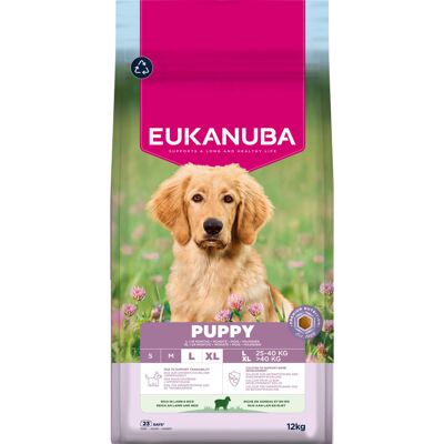 12 kg Eukanuba Premium Nutrition Puppy Large & Giant Breed Lamb & Rijst Droogvoer voor honden 12 kg Eukanuba Premium Nutrition Puppy Large & Giant Breed Lamb & Rijst Droogvoer voor honden