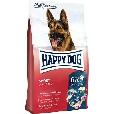 14kg Supreme Fit & Vital Sport Happy Dog Supreme fit & vital Hondenvoer 14kg Supreme Fit & Vital Sport Happy Dog Supreme fit & vital Hondenvoer