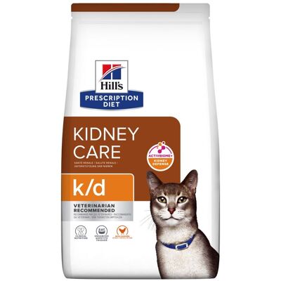 3kg K/D Kidney Care met Kip Hill's Prescription Diet Kattenvoer 3kg K/D Kidney Care met Kip Hill's Prescription Diet Kattenvoer