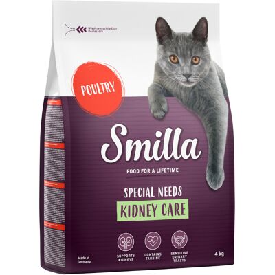 Dubbelpak: Smilla Kattenvoer 2 x 4 kg - Adult Kidney Care Dubbelpak: Smilla Kattenvoer 2 x 4 kg - Adult Kidney Care