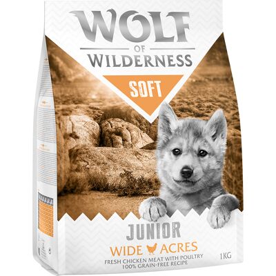 5kg Junior 'Soft Wide Acres' Kip Wolf of Wilderness Hondenvoer 5kg Junior 'Soft Wide Acres' Kip Wolf of Wilderness Hondenvoer