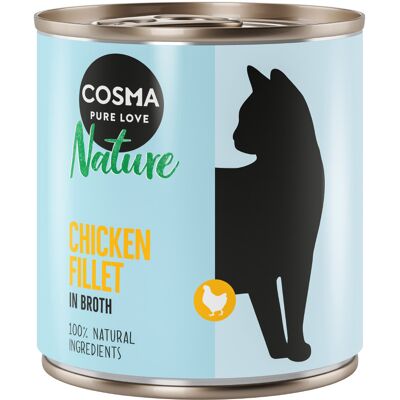 12x280g Kipfilet Cosma Nature Kattenvoer 12x280g Kipfilet Cosma Nature Kattenvoer