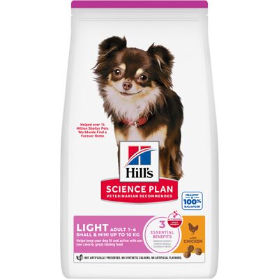 6kg Adult 1-6 Light Small & Mini met Kip Hill's Science Plan Hondenvoer 6kg Adult 1-6 Light Small & Mini met Kip Hill's Science Plan Hondenvoer