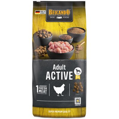 12,5kg Adult Active Belcando Hondenvoer 12,5kg Adult Active Belcando Hondenvoer