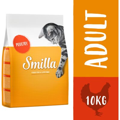 10kg Adult Gevogelte Smilla Kattenvoer 10kg Adult Gevogelte Smilla Kattenvoer