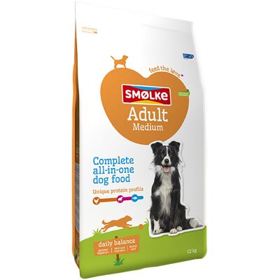 12kg Adult Medium Smolke Hondenvoer 12kg Adult Medium Smolke Hondenvoer