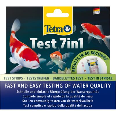Tetra Pond Test 7 in 1 2x25 Teststreifen Wasserpflege Tetra Pond Test 7 in 1 2x25 Teststreifen Wasserpflege