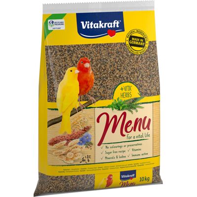 10 kg Vitakraft Menu Kanarie Vogelvoer 10 kg Vitakraft Menu Kanarie Vogelvoer