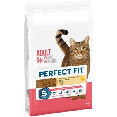 Perfect Fit 7kg Adult 1+ Rijk aan Kip Perfect Kip Kattenvoer Perfect Fit 7kg Adult 1+ Rijk aan Kip Perfect Kip Kattenvoer